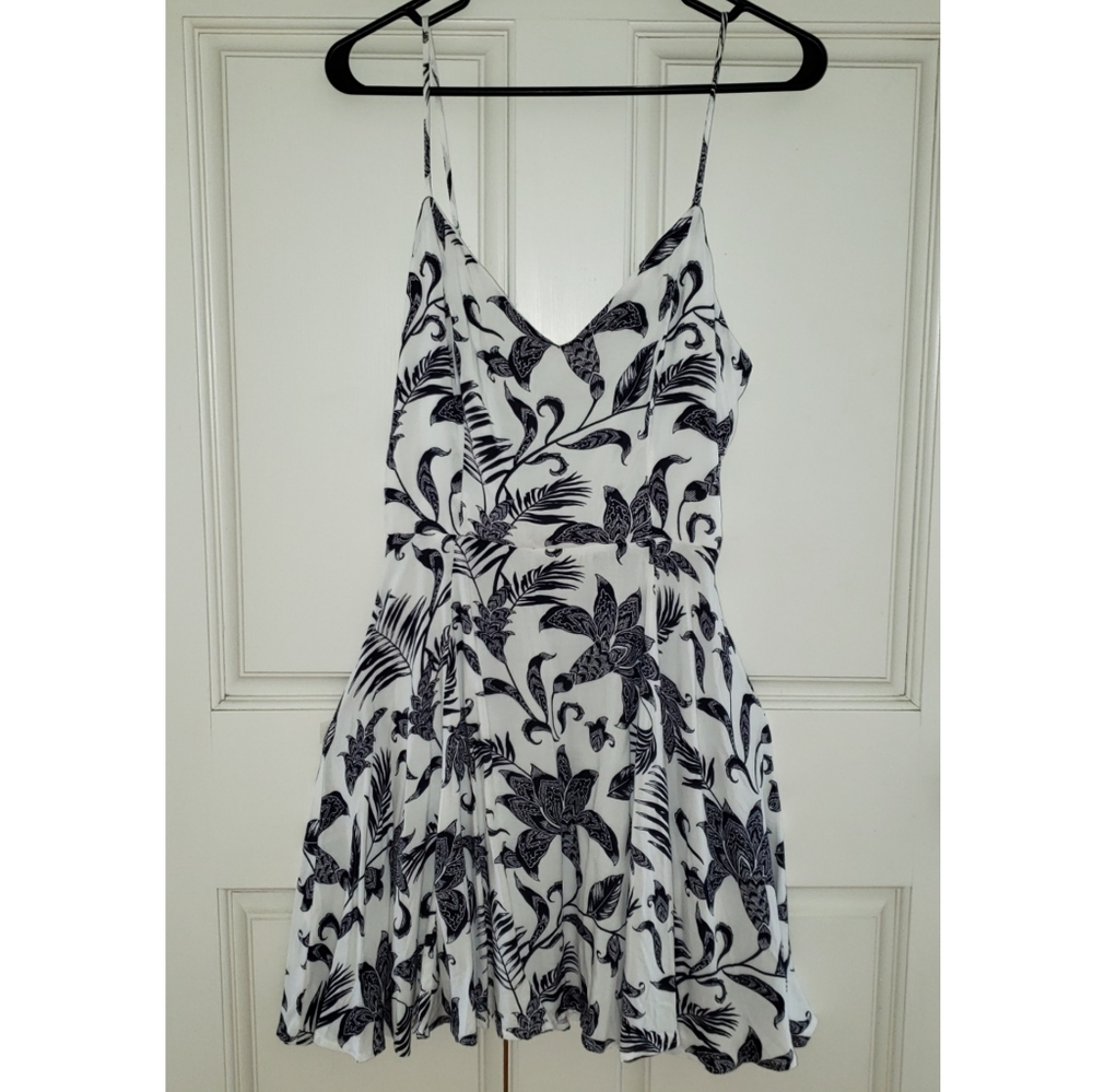 Forever 21 paisley fit & flare mini dress